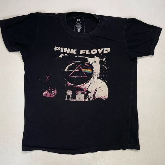 Pink Floyd Graphic T-shirt Women Small Black Short Sleeve - Picture 1 of 5